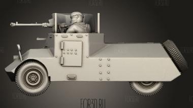 Моррис с турелью 3d stl модель для ЧПУ