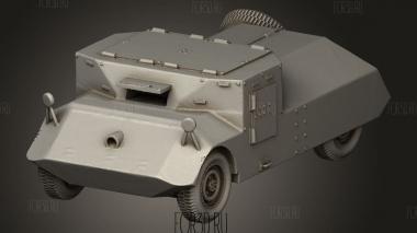 Моррис 3d stl модель для ЧПУ