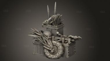 Опора для Разбрасывания Пустошей 3d stl модель для ЧПУ