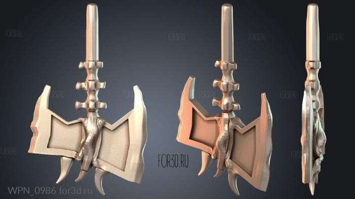WPN_0986 3d stl модель для ЧПУ