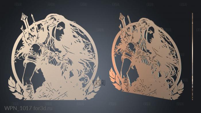 WPN_1017 3d stl модель для ЧПУ