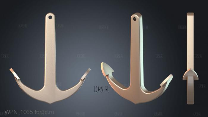 WPN_1035 3d stl модель для ЧПУ
